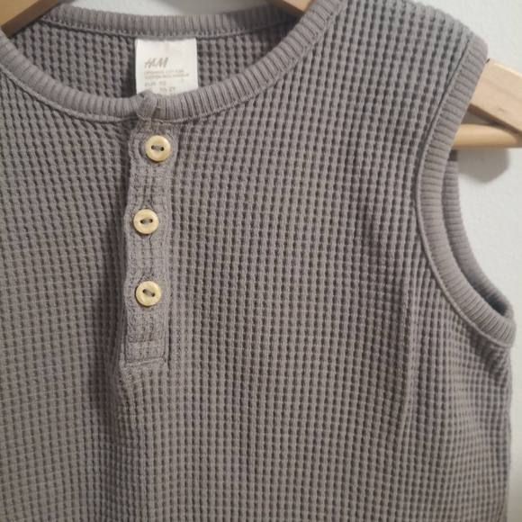 5 for 25 $ 💛 toddler gender neutral waffle onesie - Picture 2 of 5